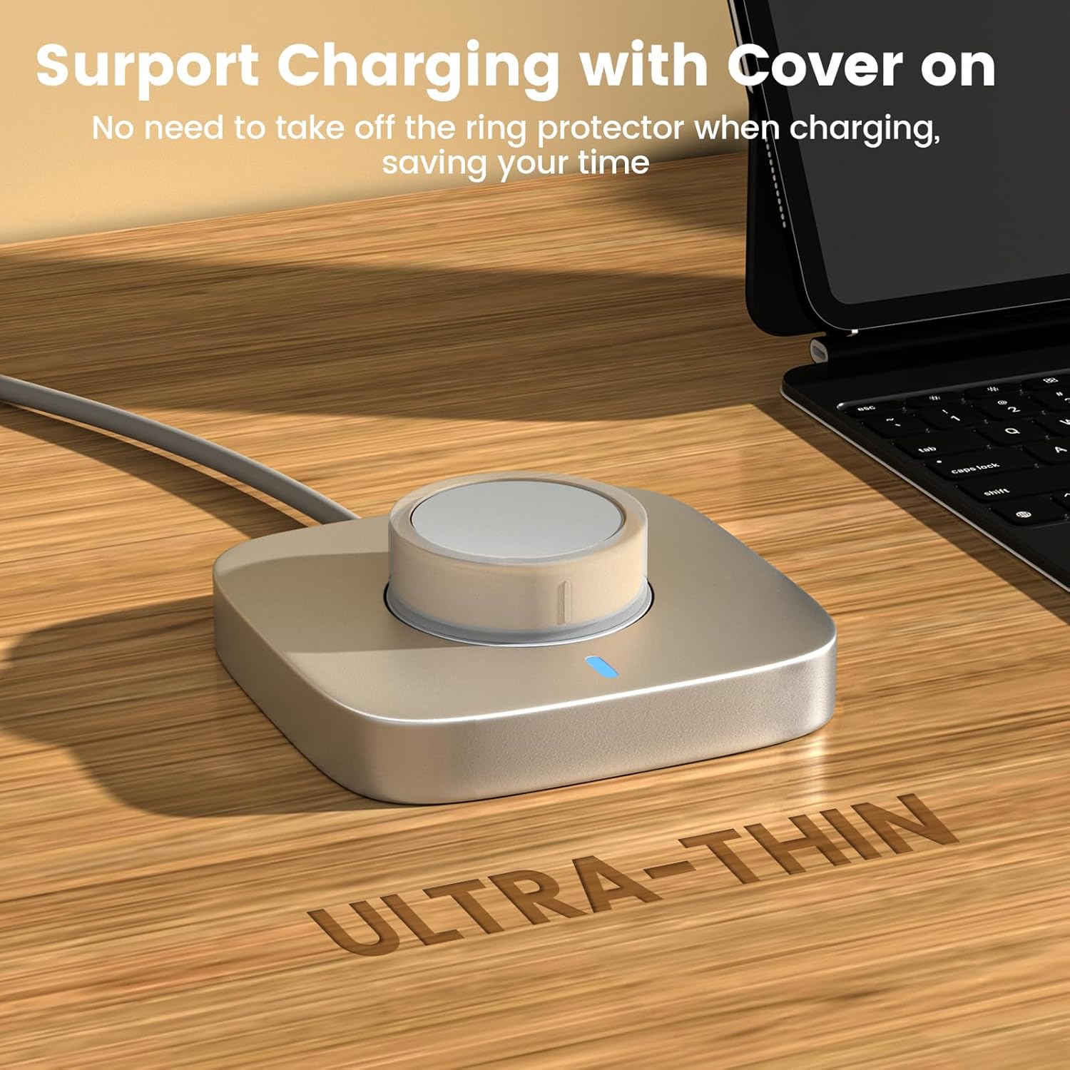 14 Pack Ring Cover Compatible with Oura Ring Gen 4/Gen 3 Horizon/Gen 3 Heritage, Ultra-Thin Anti-Scratch Silicone Ring Case for Women Men, Support Charging with Cover on - Image 4