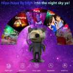 Astronaut Star Projector Galaxy Light with Timer and Remote Control, 360° Adjustable Starry Night Light Projector for Baby/Kids/Adults/Bedroom/Party/Home Decor/Game Room (Black) - Image 3