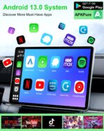 5 in 1 Wireless CarPlay Adapter and Android Auto Adapter Support Netflix/YouTube - CarPlay Ai Box Convert CarPlay Dongle TF Card/U Disk Magic Link for OEM Wired CarPlay/Android Auto Cars - Image 5