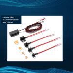 Dash Cam Hardwire Kit – Universal 2-Pin Acc Power Adapter for Most Vehicles w/Built-in USB Power Source (Supports USB-C, Mini & Micro Dash Cams). Low Profile Fuse Tap - Image 3