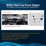 Dash Cam Hardwire Kit – Universal 2-Pin Acc Power Adapter for Most Vehicles w/Built-in USB Power Source (Supports USB-C, Mini & Micro Dash Cams). Low Profile Fuse Tap - Image 5