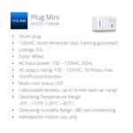 YoLink Plug Mini, Ultra-Compact Smart Outlet with Over-Temperature Protection & Precision Scheduling, 1/4 Mile LoRa Range, Alexa, Google Assistant Integration, Hub Required for Full Function - Image 3
