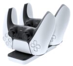 dreamGEAR Gamers Kit for PlayStation 5: Gaming Headset with 50mm Drivers, PS5 Controller Charger, Adjustable Phone Mount, USB-C Cable, Protective Cover and Caps - Image 3