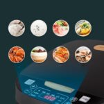 Smart 5 Liter Reservation Function Rice Cooker Home Kitchen Appliances Square Pot - Image 3