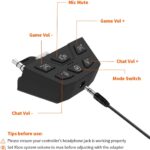 Stereo Headset Adapter, Audio Mic Headphone Adapter for Xbox One, Xbox Series X|S and Elite Controller, Adjust Audio Balance (Game Sound & Voice Chat), 2 Sound Modes - Image 3