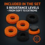 MatoSan® 5X AimFame Aim Assist Ring Precision Rings for PS4, Xbox Series X, Xbox One & PS5 Controller - Gaming Accessories for PlayStation 5 & Xbox - Made in Germany - Image 4