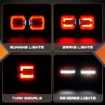Wireless Trailer Lights Magnetic - Adjustable Magnetic Tow Light with 2 Mounting Options Rechargeable Towing Tail Light Kit Reverse Light for Trucks, Boat, RV, Vehicle, Caravan - Image 3