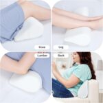COOLBEBE Cervical Neck Pillows for Pain Relief Sleeping, Neck Support Roll Pillow, Cervical Memory Foam Pillows for Bolster, Sleeping and Spine Protecting - Image 4