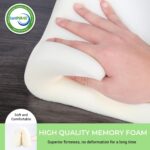 COOLBEBE Cervical Neck Pillows for Pain Relief Sleeping, Neck Support Roll Pillow, Cervical Memory Foam Pillows for Bolster, Sleeping and Spine Protecting - Image 5