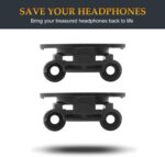 WH-1000XM4 Swivels as Same as OEM XM4 Hinge Spins Replacement Parts Accessories Compatible with Sony WH-1000XM4 Wireless Noise Cancelling Overhead Headphones (Black) - Image 4