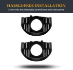 WH-1000XM4 Swivels as Same as OEM XM4 Hinge Spins Replacement Parts Accessories Compatible with Sony WH-1000XM4 Wireless Noise Cancelling Overhead Headphones (Black) - Image 5