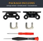 WH-1000XM4 Swivels as Same as OEM XM4 Hinge Spins Replacement Parts Accessories Compatible with Sony WH-1000XM4 Wireless Noise Cancelling Overhead Headphones (Black) - Image 7