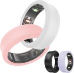 DDJ Ultra-Thin Cover for Samsung Galaxy & Smart Rings - 4 Pack Ring Protector, Sizing Kit, Anti-Scratch Silicone, Sizes 5/6/7/8/9/10 (White/Pink/Purple/Black) - Image 10