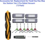 13 Pcs Accessories Set Replacement for Yeedi Vac/Vac Max/Vac Station/Vac 2 Pro Robot Vacuum Main Side Brush Filter Replacement Parts - Image 3