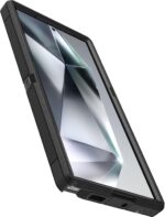 OtterBox Samsung Galaxy S24 Ultra Defender Series XT Clear Case - Dark Side (Clear/Black), screenless, Rugged, Lanyard Attachment - Image 4