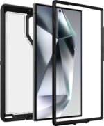 OtterBox Samsung Galaxy S24 Ultra Defender Series XT Clear Case - Dark Side (Clear/Black), screenless, Rugged, Lanyard Attachment - Image 6