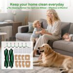 21 Pack Replacement Parts for iRobot Roomba Vacuum 2 Q0520, Essential Robot Vacuum Accessory Kit - Includes 2 Roller Brushes, 4 HEPA Filters, 8 Dust Bags, 6 Side Brushes, 1 Cleaning Tool - Image 8