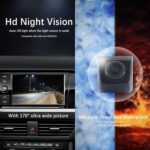 AHD 720P Backup Camera for Car,[Starlight Night Vision][Fish Eye Wide Angle] Reverse Camera for Safe Driving,Heavy Duty Rear View Camera Fits Car Truck SUV with AHD/CVBS System - Image 5