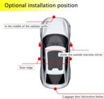 AHD 720P Backup Camera for Car,[Starlight Night Vision][Fish Eye Wide Angle] Reverse Camera for Safe Driving,Heavy Duty Rear View Camera Fits Car Truck SUV with AHD/CVBS System - Image 8