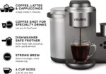 Keurig K-Cafe C Single Serve K-Cup Pod C Latte and Cappuccino Maker, 12, Nickel - Image 3