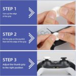 PS5 Controller Accessories for PS4 Controller Grips Thumbstick Grips with 2 Pairs Joystick Grips and 32 Pieces Thumb Caps Controller-3X - Image 8