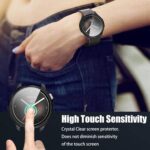 Compatible for Amazfit Balance Case, Lamshaw Hard PC Case with Screen Protector Compatible for Amazfit Balance Smart Watch (2 Pack-Black+Black) - Image 4