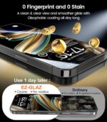 EZ-GLAZ-4 Pack for iPhone 14 Pro Screen Protector[6.1"] 9H+ Hardness 12FT Military Grade Shatterproof Long Durable Tempered Glass Film with Flawless Fit Box, HD Clear, Scratch Resistant - Image 7