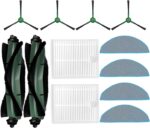 Replacement Accessories Kit for iRobot Roomba Essential Series：Y0110 / Y0112 / Y0140 / Q0120 Robot Vacuum Cleaner，parts 2 Main Brush, 4 Side Brushes, 2 HEPA Filters, 4 Mop Pads - Image 3