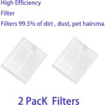 Replacement Accessories Kit for iRobot Roomba Essential Series：Y0110 / Y0112 / Y0140 / Q0120 Robot Vacuum Cleaner，parts 2 Main Brush, 4 Side Brushes, 2 HEPA Filters, 4 Mop Pads - Image 7