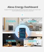 SONOFF S40 WiFi Smart Plug with Energy Monitoring, 15A Smart Outlet Socket ETL Certified, Work with Alexa & Google Home, IFTTT Supporting, 2.4 Ghz WiFi Only (4-Pack) - Image 4