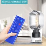 New Replacement Air Purifier Remote Control fit for Dyson HP00 HP01 Heat+Cool Fan Heater (Blue) - Image 3