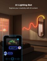 Govee RGBIC Neon Lights, LED Smart Neon Rope Light 2 Works with Matter, Alexa, Google Assistant, Custom DIY Neon Strip Lights for Bedroom and Wall Decor, Softer Material, 16.4ft, White - Image 7