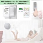 24V Doorbell Transformer Compatible with Nest Honeywell Ecobee Sensis All Models of Ring Doorbells Thermostats Power Adapter (33FT White, 12.0, Watts) - Image 5