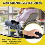 Ergonomic Office Chair Arm Pads, Memory Foam Armrest Pads for Office Chair Gaming Chair Arm Rest Covers for Desk Chair, Armrest Cushions for Elbow Pressure Relief (Set of 2) - Image 3