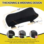 Ergonomic Office Chair Arm Pads, Memory Foam Armrest Pads for Office Chair Gaming Chair Arm Rest Covers for Desk Chair, Armrest Cushions for Elbow Pressure Relief (Set of 2) - Image 5