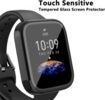 Screen Protector for Amazfit Bip 3/Bip 3 Pro Smartwatch, 4-Pack Hard PC Bumper Full Face Cover Protective Case Accessories for Amazfit Bip 3/Bip 3 Pro Men Women - Image 5