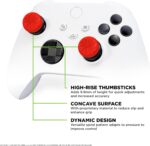 KontrolFreek FPS Freek Inferno Performance Kit for Xbox One and Xbox Series X Controller | Includes Performance Thumbsticks and Performance Grips | Red - Image 4