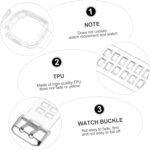 Gadpiparty 3pcs Bands Case Watch Shell Stylish Watchband Case for Versa3 Durable Watch Cover - Image 7