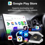Wireless CarPlay Adapter, 2025 Upgrade with Netflix/YouTube/TF Card Plug & Play Dongle | Wireless Adapter for iPhone & Android Auto | Supports CarPlay for Cars | Dual System, 5G WiFi, Easy Setup 2+32G - Image 5