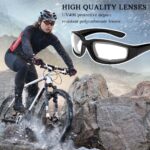 Motorcycle Riding Goggles, Cycling Sunglasses with Soft Pad, Windproof Cycling Goggles, Motorcycle Accessories (White) - Image 6