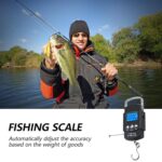 Portable Luggage Scale Electronic Weighing Digital Scale Fishing Hanging Hook Scale Tool Fishing Men Women - Image 3