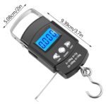 Portable Luggage Scale Electronic Weighing Digital Scale Fishing Hanging Hook Scale Tool Fishing Men Women - Image 4
