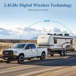 Wireless Backup Camera for Furrion RV: 7-Inch HD 1080P, Plug-Play, Night Vision, 4 Channels Split Screen - Image 3