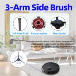 Replacement Parts Accessories Kit Compatible with ECOVACS DEEBOT T30S/ T30S Combo/Yeedi M12 PRO+ Robot Vacuum Cleaner 1 Roller Brush,6 Side Brushes,4 Hepa Filters,4 Mop Pad - Image 5