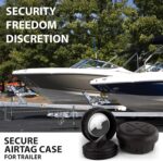 No Jack™ Trailer Tracker Holder Compatible with Apple AirTag– Concealed, Waterproof Trailer Tracker Mount Made for Apple AirTag | GPS Tracker Case for Boat, Jet Ski, RV, and Utility Trailers - Image 3