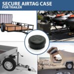 No Jack™ Trailer Tracker Holder Compatible with Apple AirTag– Concealed, Waterproof Trailer Tracker Mount Made for Apple AirTag | GPS Tracker Case for Boat, Jet Ski, RV, and Utility Trailers - Image 5