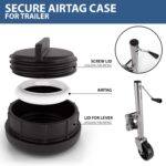 No Jack™ Trailer Tracker Holder Compatible with Apple AirTag– Concealed, Waterproof Trailer Tracker Mount Made for Apple AirTag | GPS Tracker Case for Boat, Jet Ski, RV, and Utility Trailers - Image 6