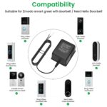 18V UL Certified for Video doorbell Special Power Transformer, 18V 500MA doorbell Power Adapter Compatible with Ring, Nest, Eufy, Wyze, Arlo Wireless Video doorbell - Image 3
