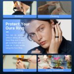 10 Pack Ring Cover for Oura Ring Gen 4 /Gen 3/ Samsung Galaxy Ring, Anti-Scratch Elastic Silicone Oura Ring Cover for Working Out Gym - Patent Pending - Image 7