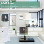 Door Window Alarm, 90DB Door Alarms for Kids Safety, Door Window Burglar Alarm, Window Pool Alarms for Home, Apartments, Offices, Hotel Rooms (10 Pack) - Image 4